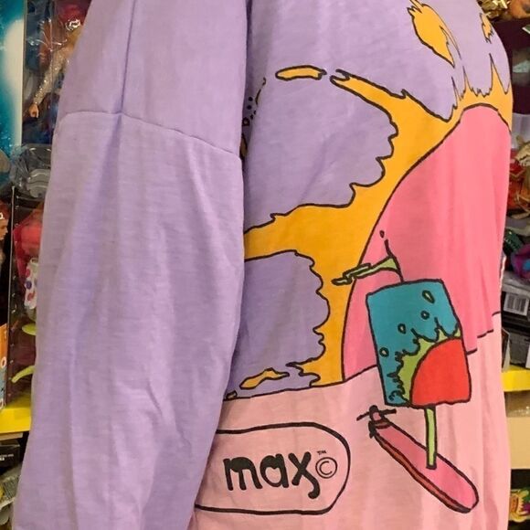 Peter Max Art Show Reversible Sweatshirt Vintage - Picture 6 of 8
